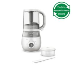 Premium Vaporera/batidora 4 en 1 reacondicionada