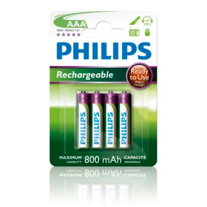 Ready to Use Rechargeable batteries