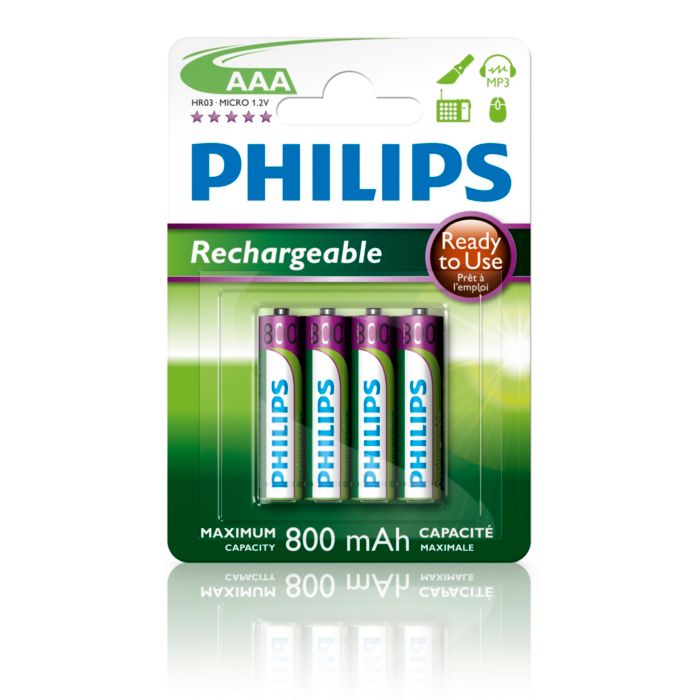 Ready to Use Rechargeable batteries