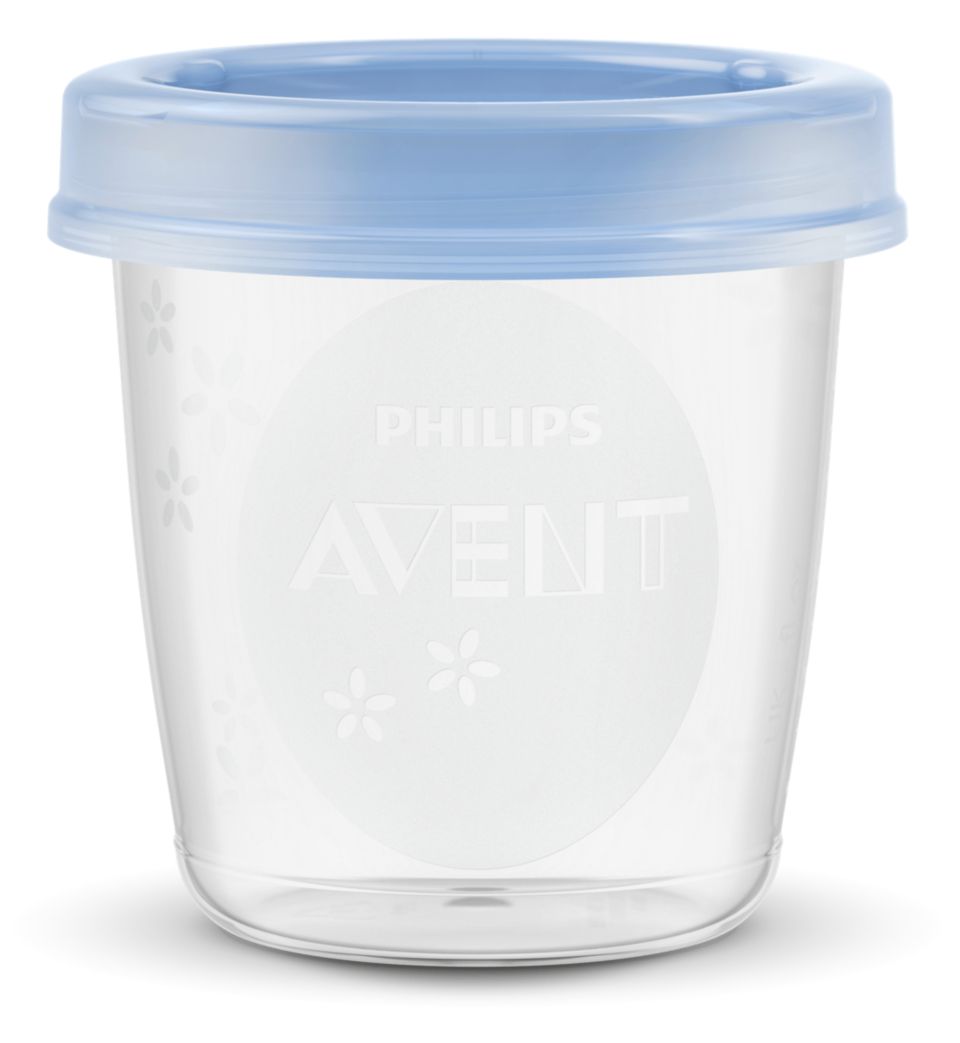 Philips avent milk hot sale storage cup adapter