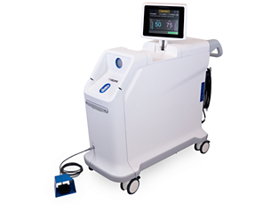 Laser System Philips Laser System für koronare und periphere Atherektomie und Elektrodenmanagement