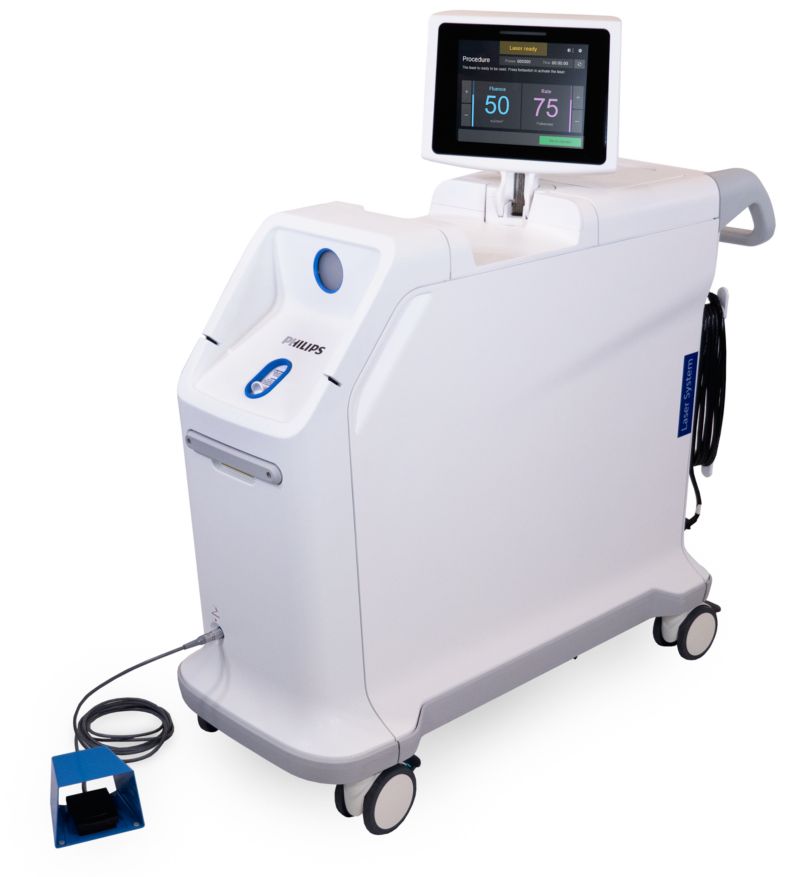 Philips Laser System — Nexcimer (LAS-100) — Laser Atherectomy & Lead Management System