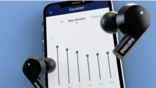 Aplicación para audífonos de Philips. Control de sonido personalizado
