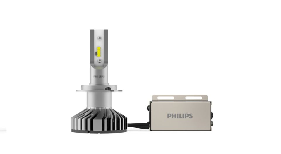 Philips LED X-treme Ultinon H4 H7 H11 Car Lamps 6000K Super White