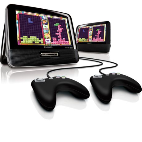 PD7032T/05  PD7032T Dual screen portable DVD player