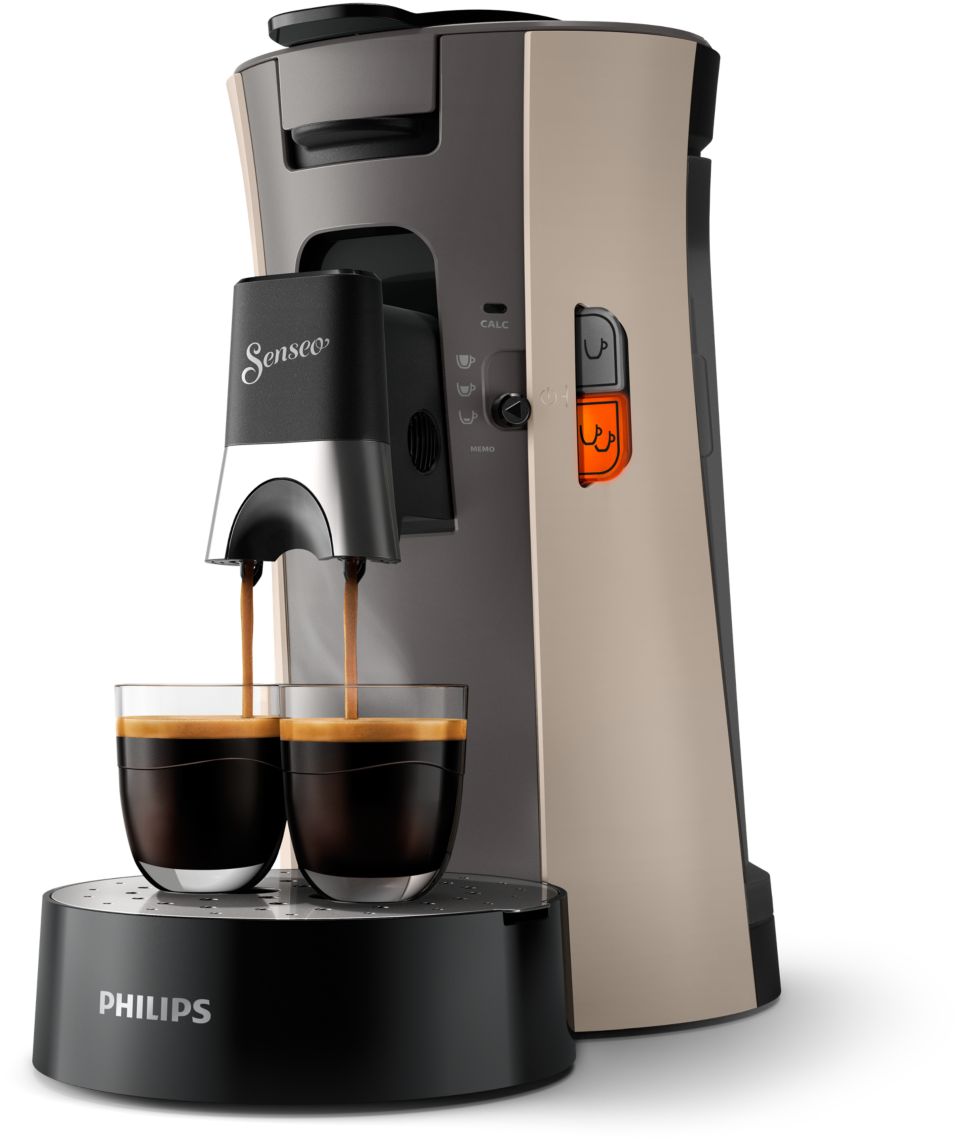 Dekbed ik draag kleding Glad SENSEO® Select Koffiepadmachine CSA240/30 | Philips