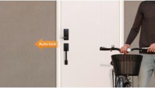 Auto-lock as you leave