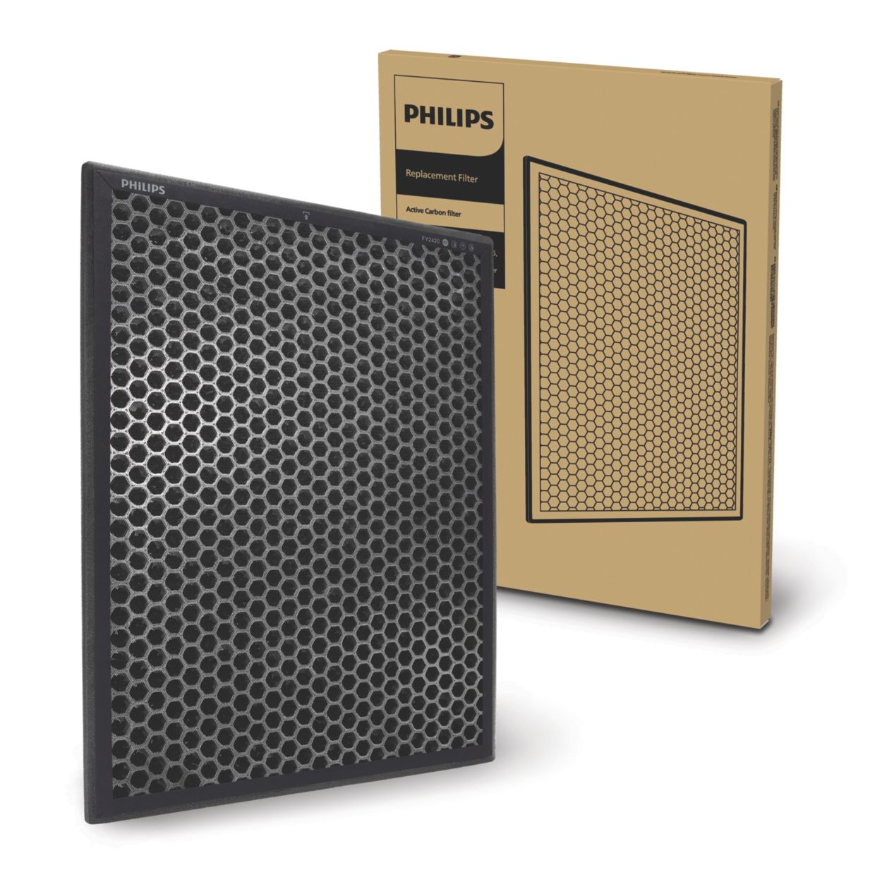 optioneel Viva Verslijten Genuine replacement filter Active Carbon-filter FY2420/30 | Philips