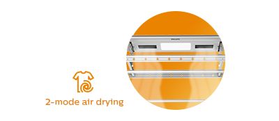Đảm bảo phơi khô quần áo nhanh chóng