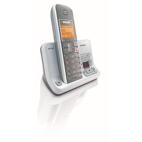 SE4351S/05  Cordless phone answer machine