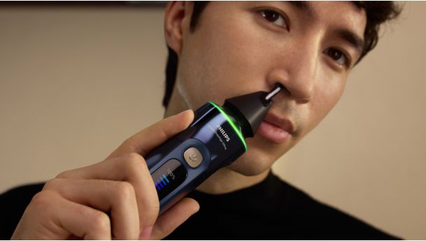 Eemaldab soovimatud karvad ninast ja kõrvadest