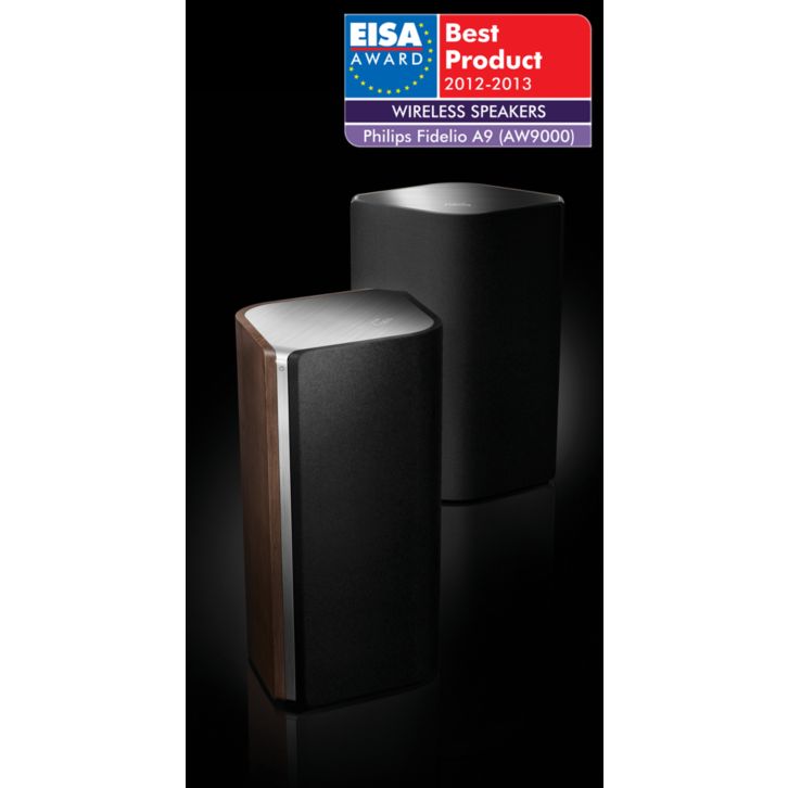 All your music in high fidelity sound. Wirelessly.