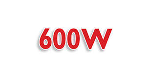 Güçlü 600 Watt motor