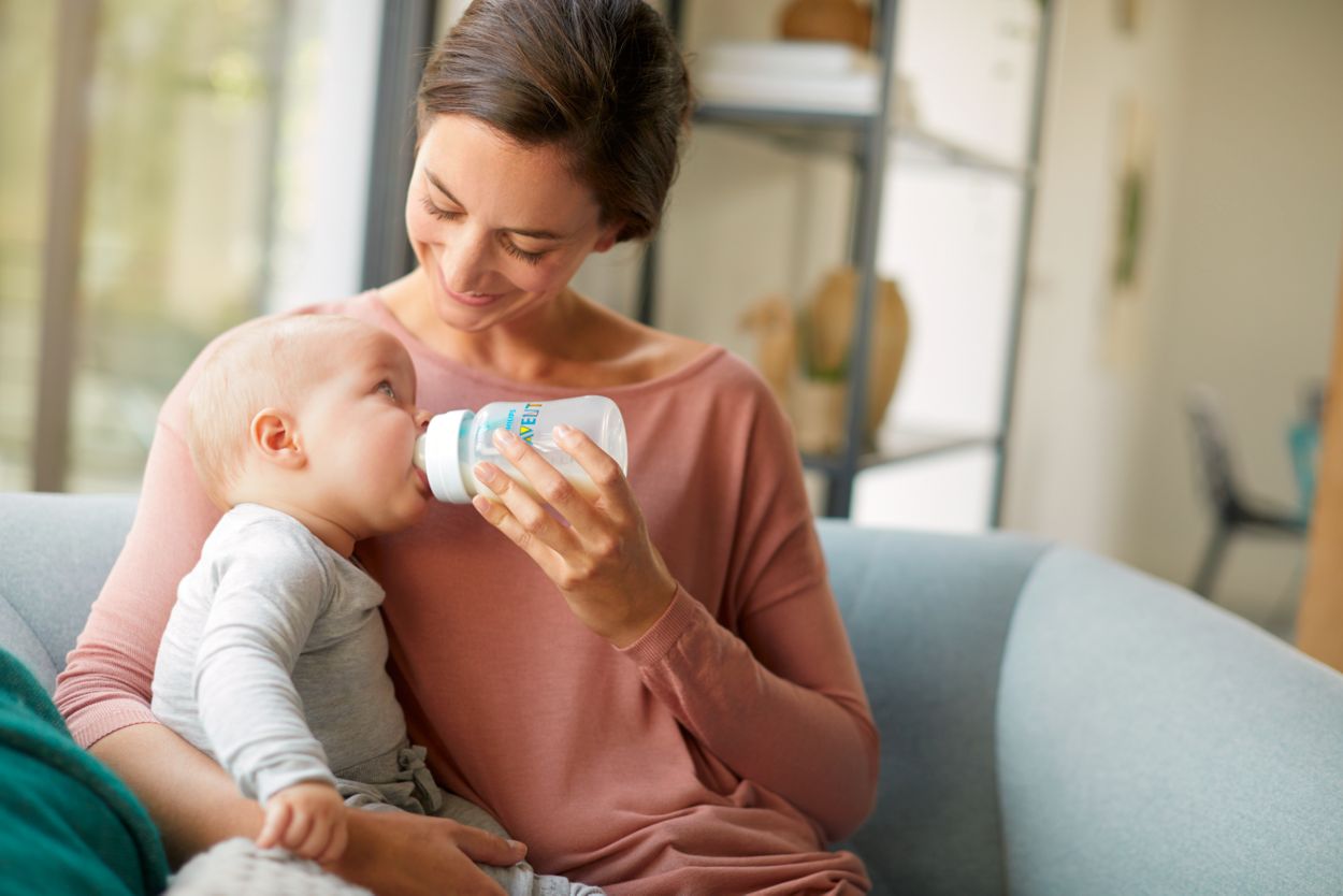 Philips Avent Biberon Anti-Colique SCD809/01 DUO 125+260 ml - Vente en  ligne!