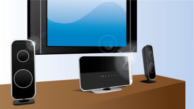 Elegants dizains un pirmšķirīgi materiāli, lai pieskaņotos jūsu plakanajam TV