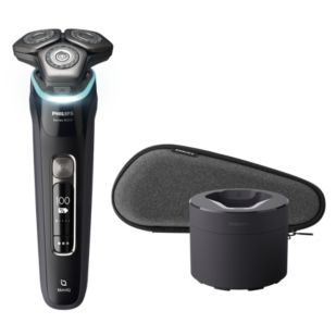 Shaver series 9000 SkinIQ 기술을 활용한 습식 및 건식 전자 면도기