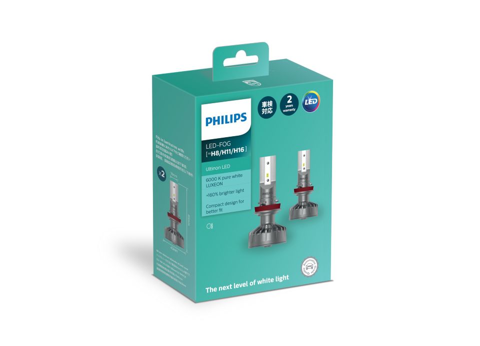 Ultinon LED フォグランプ用 LED バルブ 11366ULX2 | Philips