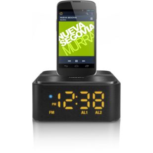 sistema docking con altoparlanti wireless