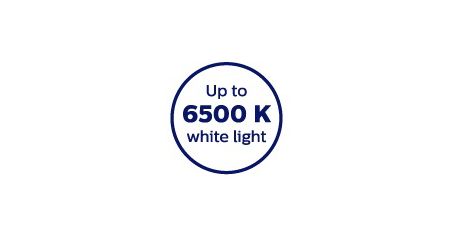 Яркий белый свет до 6500 K