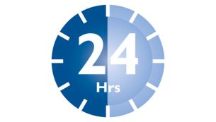 Sterilní až 24 hodin, pokud není víko odklopeno