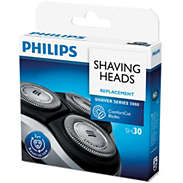 Philips Shaver Series 3000  Replacement electric shaver heads