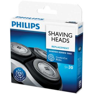 Philips Shaver Series 3000  Replacement electric shaver heads