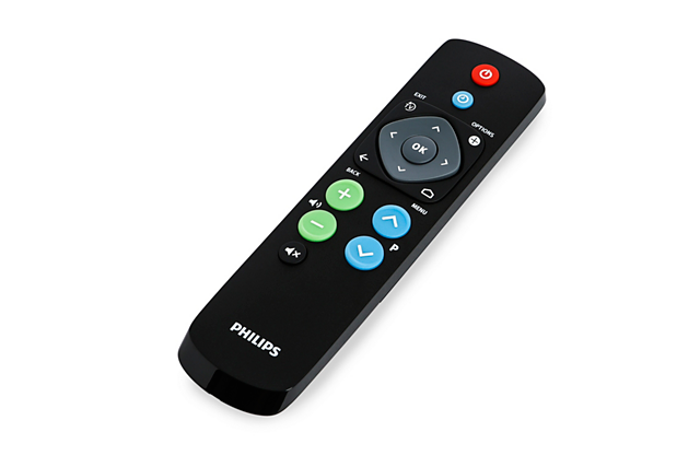 Philips TV-Fernbedienung (22AV1601B/12): geeignet für ältere Menschen/Senioren Philips TV-Fernbedienung (22AV1601B/12): geeignet für ältere Menschen/Senioren