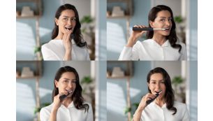 Optimize your brushing with SmarTimer and QuadPacer