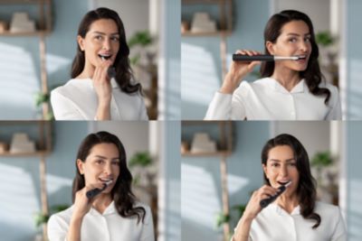 Optimize your brushing with SmarTimer and QuadPacer