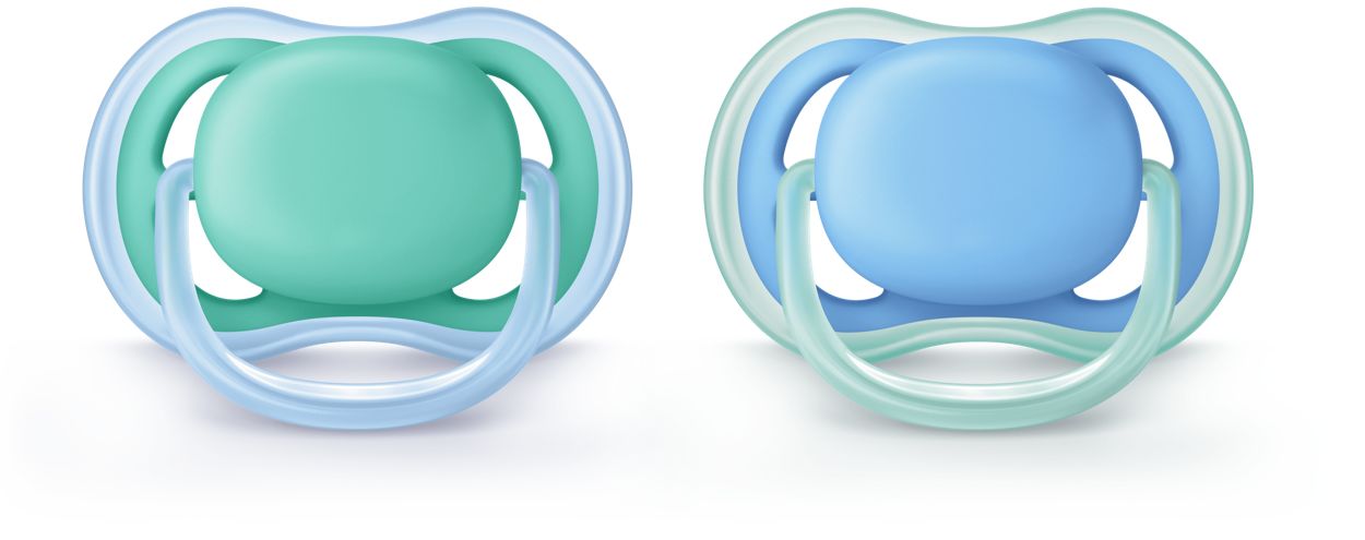 A light, breathable pacifier