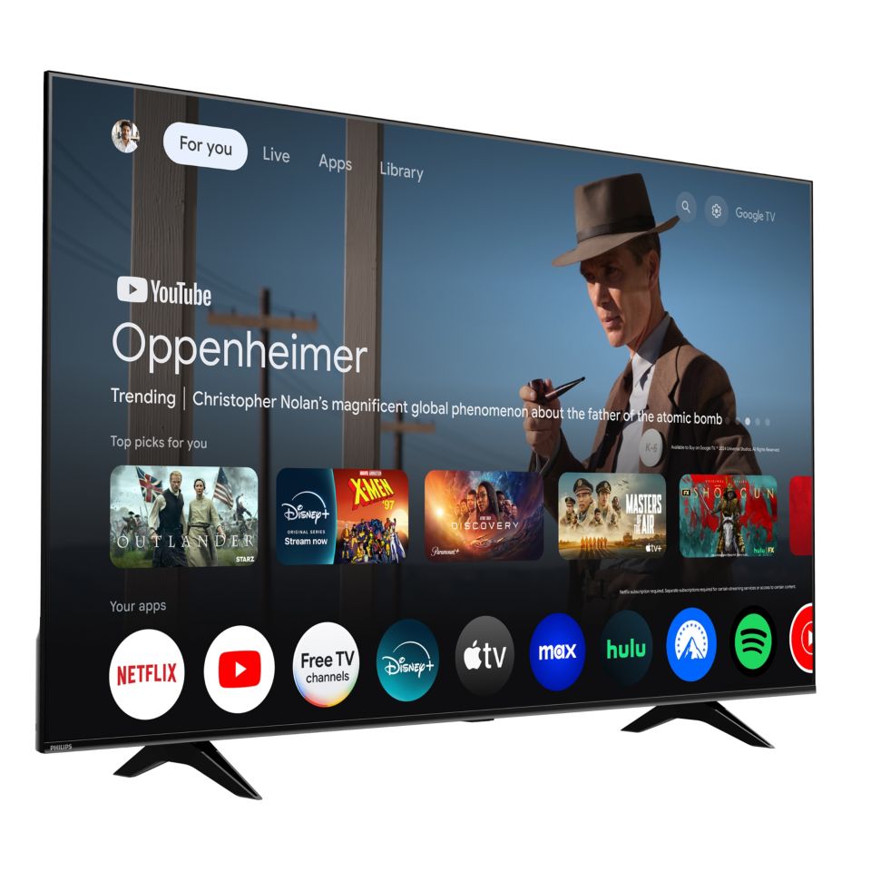 Smart TV 65'' UHD 4K - Google TV, Google TV desde $0