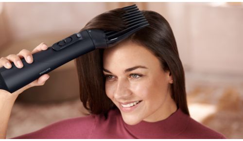 Volymborste för mer volym vid rötterna