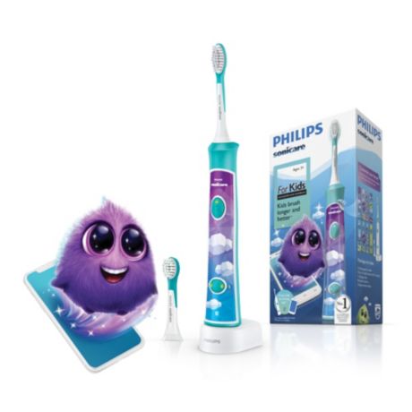 HX6322/04 Philips Sonicare for Kids Детская электрическая звуковая зубная щетка