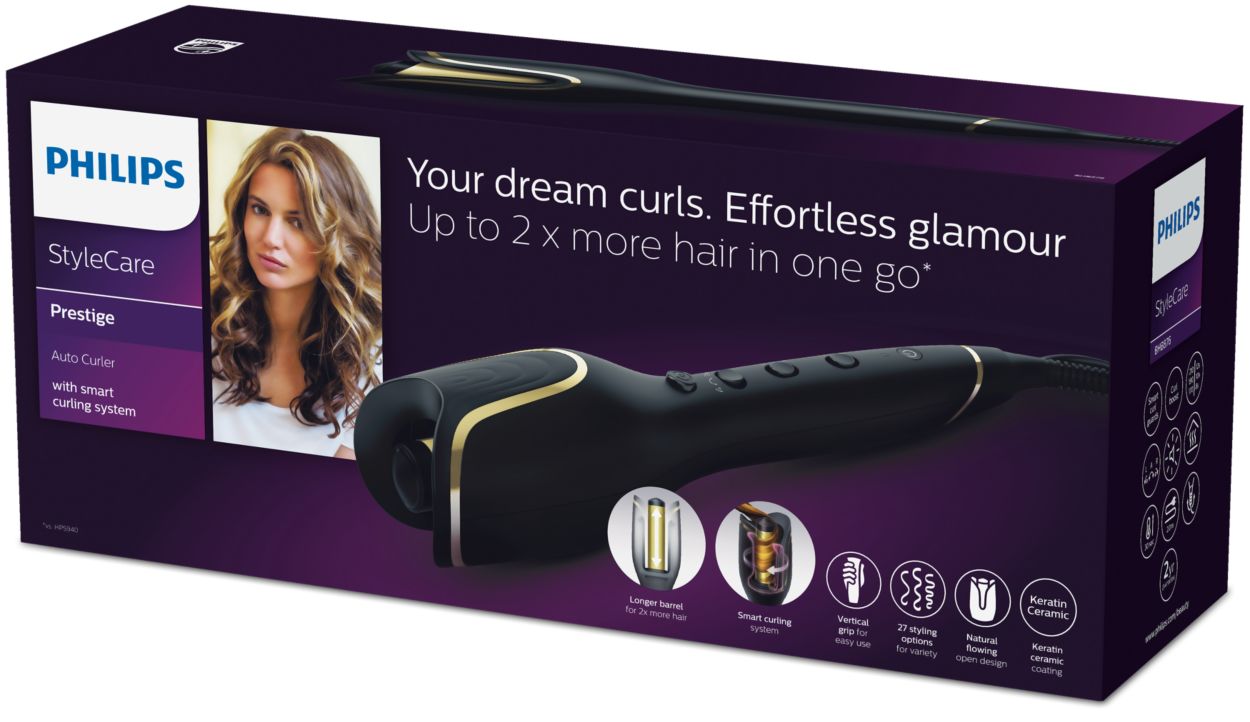 Philips prestige 2025 auto curler