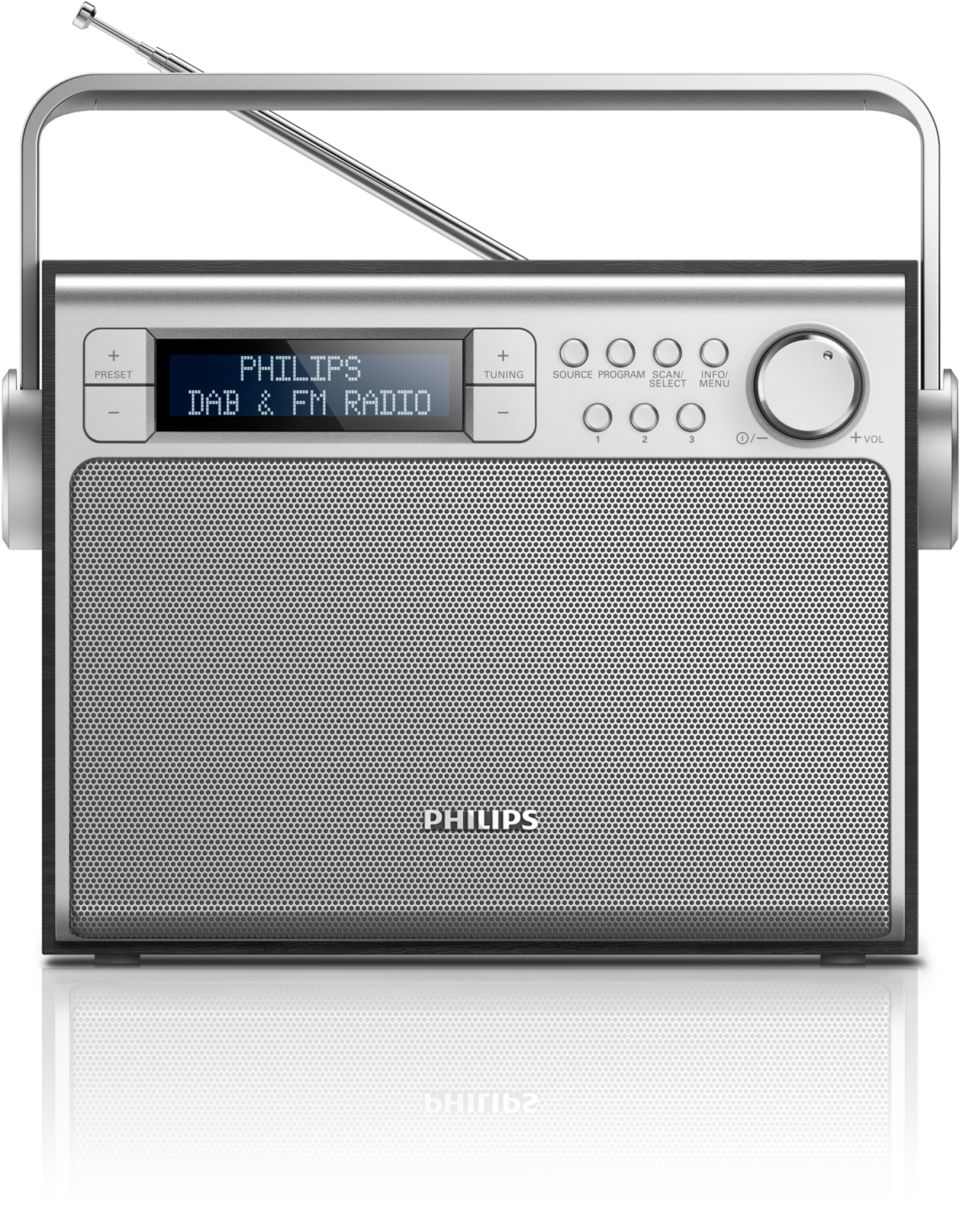 Great sound from DAB+ radio anywhere