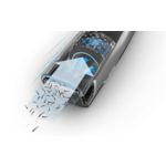 Powerful suction, less mess