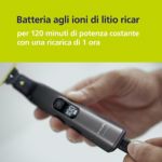 Rade, regola e rifinisce senza sforzo peli a qualunque lunghezza*