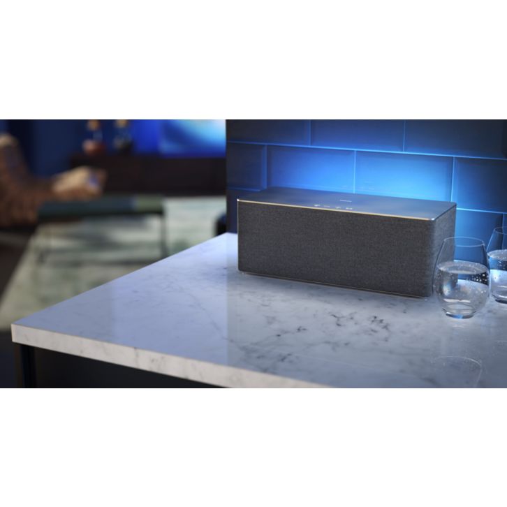 Bigger sound. Any room.