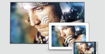 Miracast in DirectShare za predvajanje filmov in glasbe s televizorjem