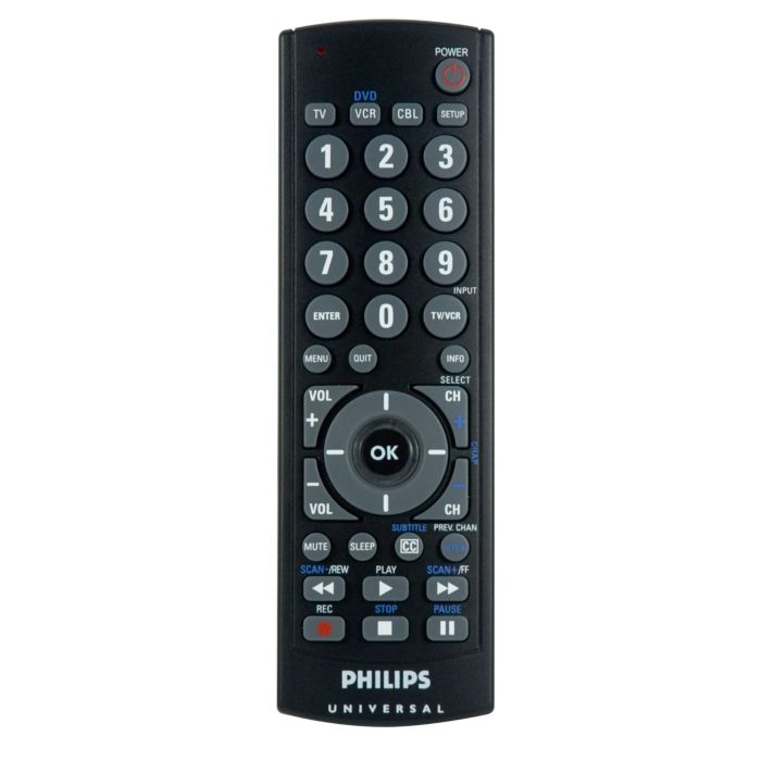 Control remoto universal para 3 dispositivos