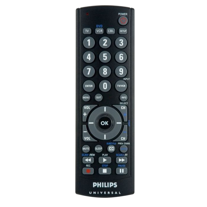 3 device universal remote