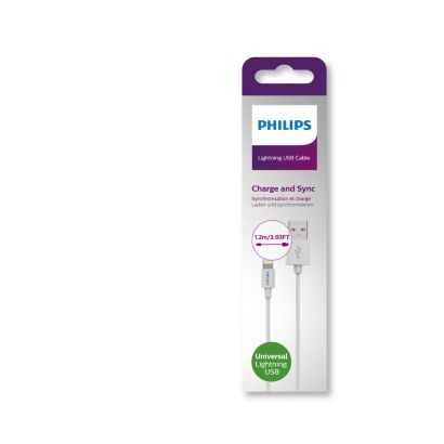 Cabo de 1,2 m USB-A para Lightning