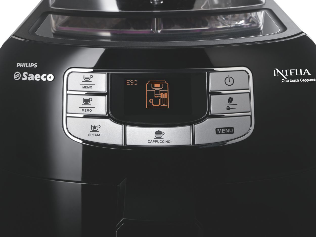 Philips saeco intelia shop one touch cappuccino