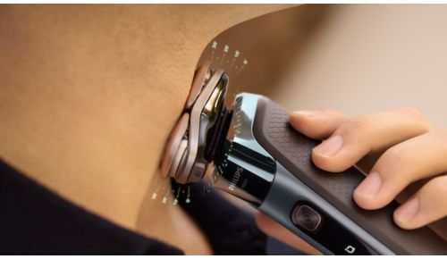 Precisión, incluso en las zonas más difíciles de afeitar
