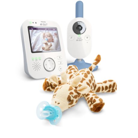 SCD845/82 Philips Avent Video-Babyphone und ultra soft snuggle