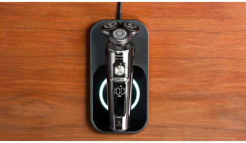 Inclusief oplaadpad met Qi-technologie voor draadloos opladen