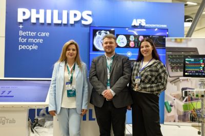 The Philips team at the conference