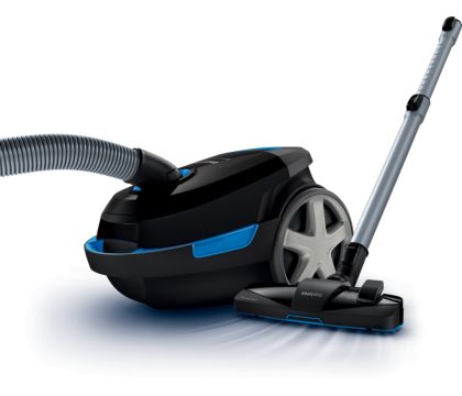 Full performance. High suction power.