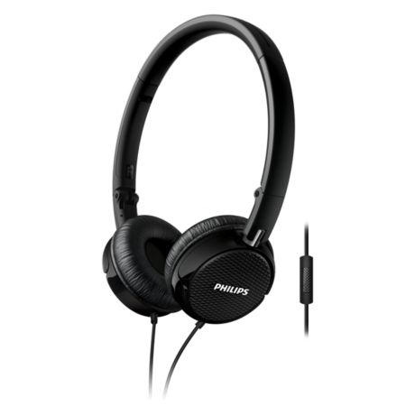 FS3MBK/00  Headphones with mic