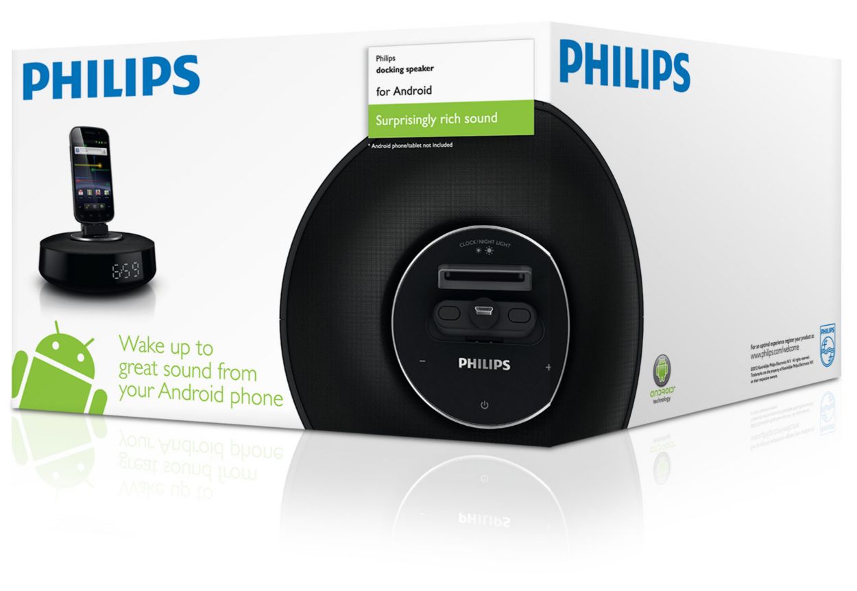 Bluetooth® 搭載ドッキングスピーカー AS111/11 | Philips